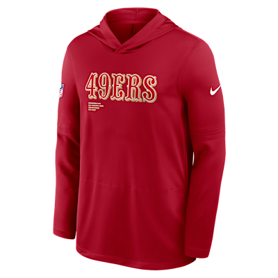 San Francisco 49ers Pure Fury Sideline Men's Nike Dri-FIT NFL Long